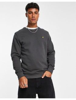 Lyle & Scott Vintage crew neck sweatshirt in gray