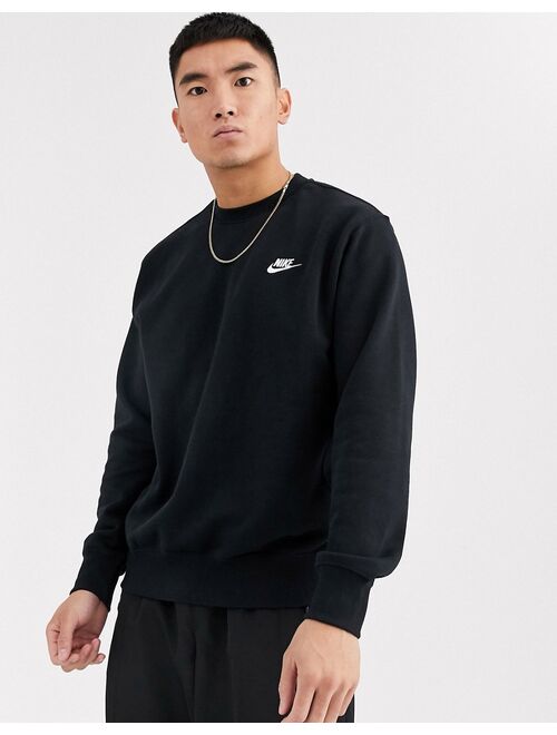 Nike Club sweatshirt in black