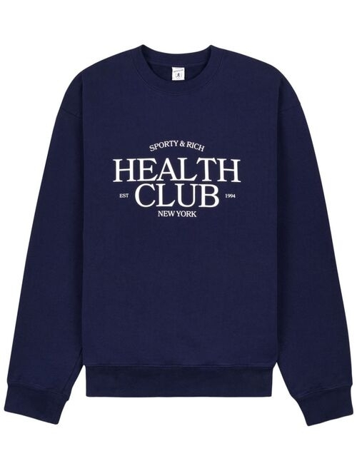 Sporty & Rich slogan-print sweatshirt