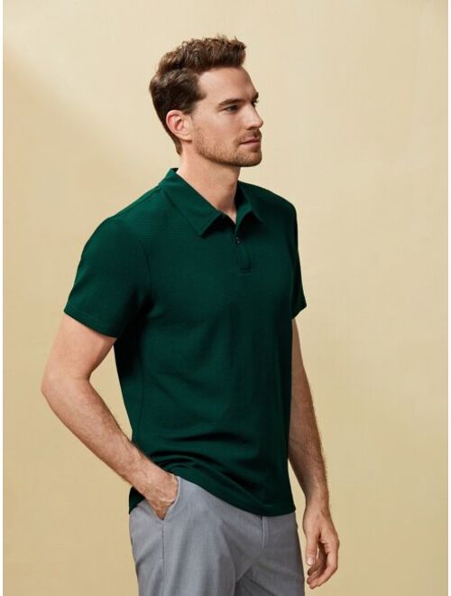 Manfinity Basics Men Solid Polo Shirt