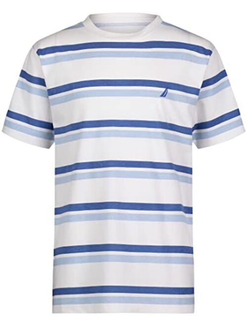 Nautica Boys' Short Sleeve Fashion Crew Neck T-Shirt