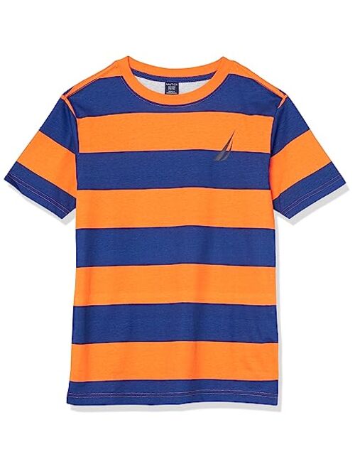 Nautica Boys' Short Sleeve Fashion Crew Neck T-Shirt