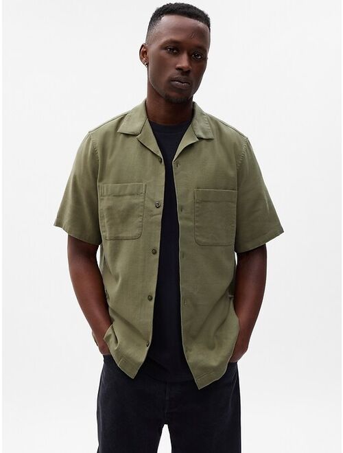 Gap Twill Utility Shirt