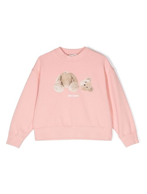 Palm Angels Kids graphic-print sweatshirt