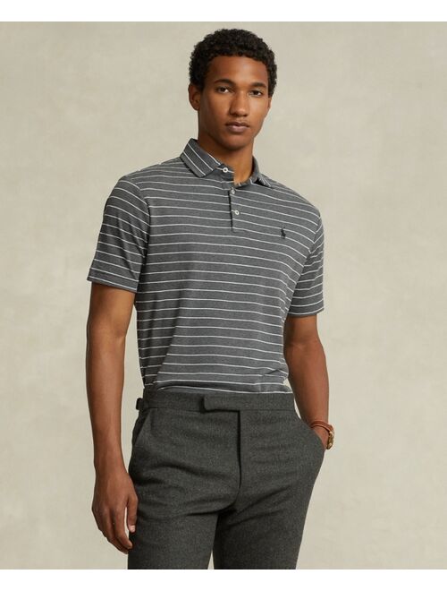 POLO RALPH LAUREN Men's Classic-Fit Striped Soft Cotton Polo Shirt