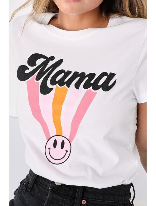 Prince Peter Mama White Short Sleeve Graphic Tee