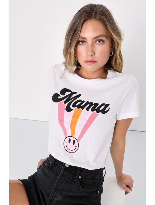 Prince Peter Mama White Short Sleeve Graphic Tee