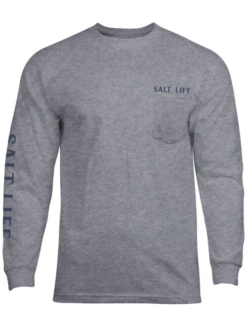 SALT LIFE Men's Marlin State of Mind Long-Sleeve T-Shirt