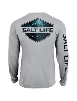 Men's Deep Sea Light Long-Sleeve Logo Shirt