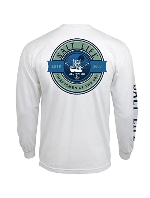 Men's Salt Life All Waters Graphic Long-Sleeve T-Shirt