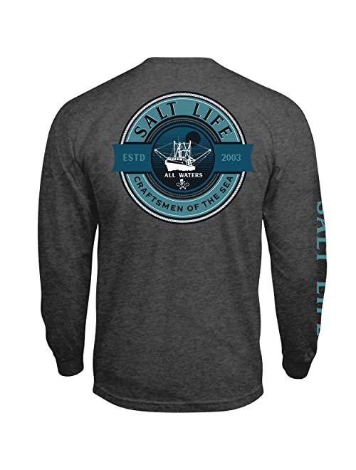 Men's Salt Life All Waters Graphic Long-Sleeve T-Shirt