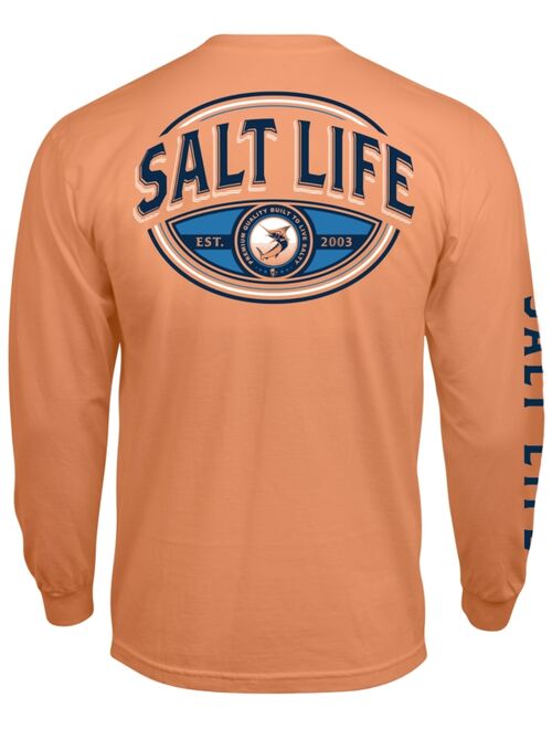 Men's Salt Life Built Salty Graphic Long-Sleeve T-Shirt