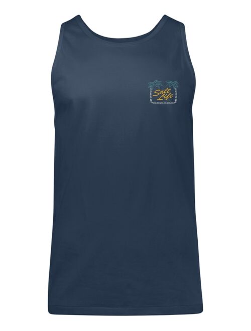 SALT LIFE Men's Palm Cove Logo Tank Top