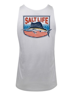 Men's Freedom Sail Logo Tank Top