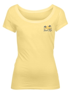 Women's Island Living Cotton Graphic T-Shirt