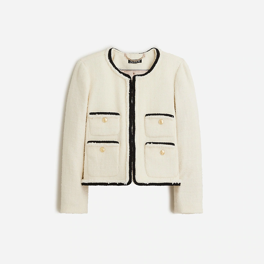 J.Crew Frances lady jacket in maritime tweed