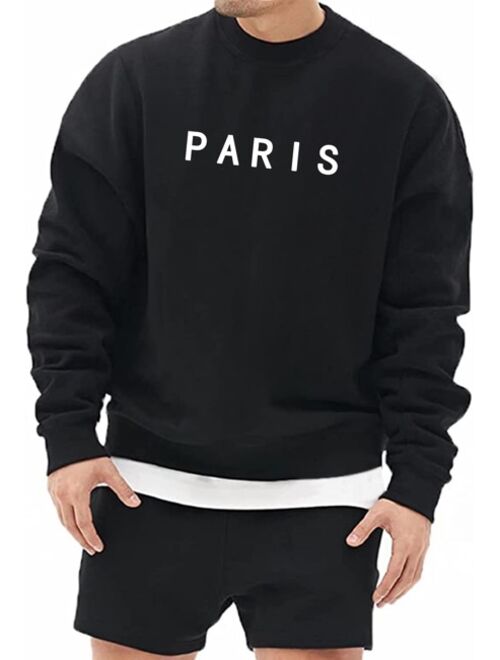 Manfinity Homme Men 1pc Letter Graphic Sweatshirt