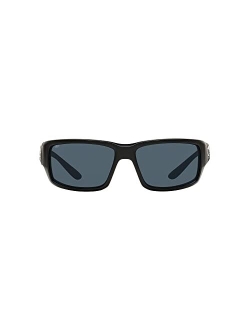 Men's Fantail Rectangular Sunglasses