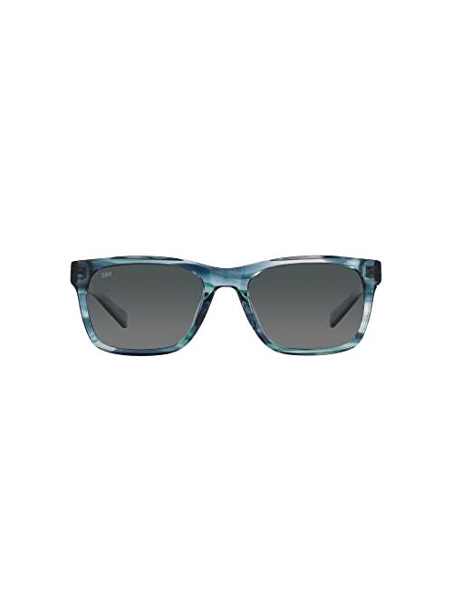 Costa Del Mar Men's Tybee Rectangular Sunglasses