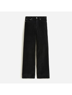 Wide-leg corduroy trouser