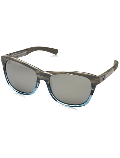 Costa Del Mar Men's Vela Rectangular Sunglasses