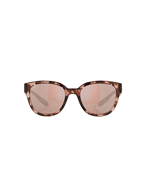 Costa Del Mar Women's Salina Rectangular Sunglasses