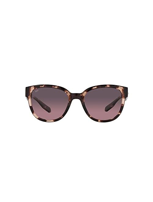 Costa Del Mar Women's Salina Rectangular Sunglasses