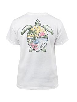 Boys' Scenic Turtle Youth Short Sleeve Tee