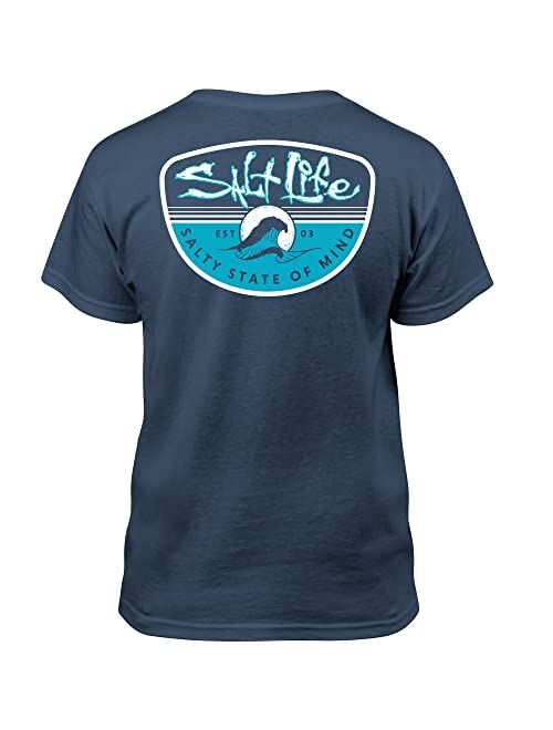 Salt Life Boys' Morning Wave Youth Short Sleeve Tee