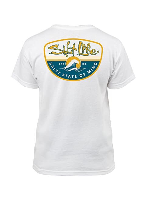 Salt Life Boys' Morning Wave Youth Short Sleeve Tee