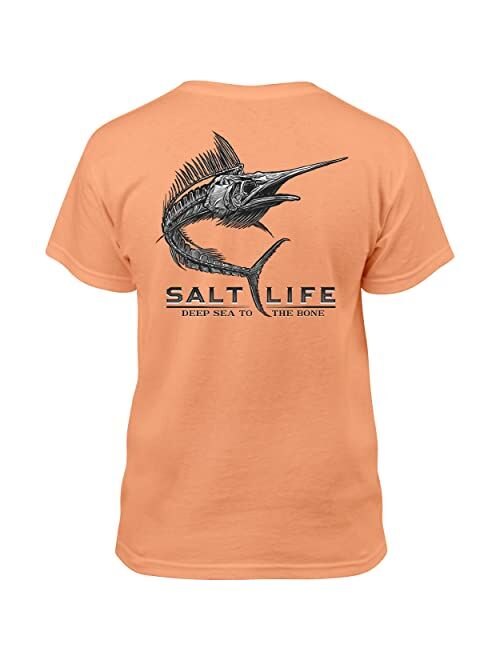 Salt Life Boys' Skelebonz Youth Short Sleeve Tee