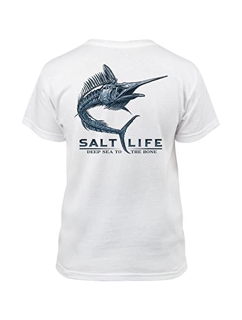 Salt Life Boys' Skelebonz Youth Short Sleeve Tee