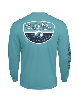 Men's Morning Wave Long Sleeve Crew Neck Tee