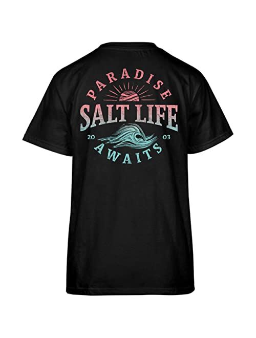 Salt Life womens Awaiting Paradise Short Sleeve Tee