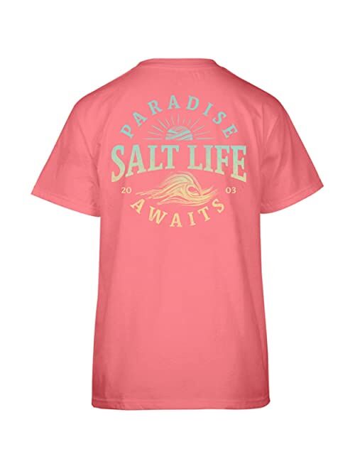 Salt Life womens Awaiting Paradise Short Sleeve Tee