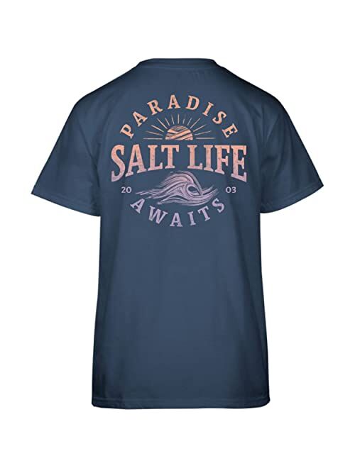 Salt Life womens Awaiting Paradise Short Sleeve Tee