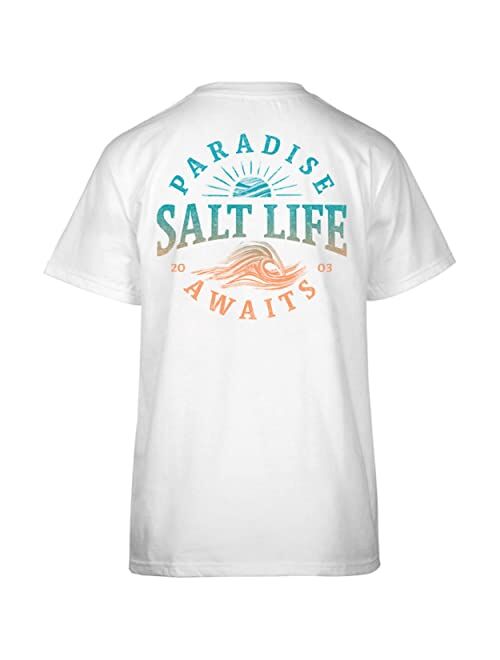 Salt Life womens Awaiting Paradise Short Sleeve Tee