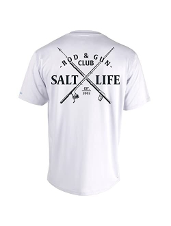 Men's Rod and Gun Club Short Sleeve Lightweight Nanotex Performance Shirt