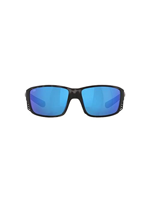 Costa Del Mar Men's Tuna Alley Pro Rectangular Sunglasses