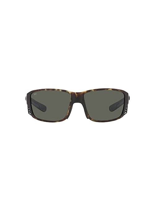 Costa Del Mar Men's Tuna Alley Pro Rectangular Sunglasses