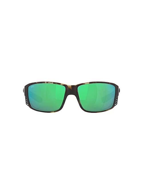 Costa Del Mar Men's Tuna Alley Pro Rectangular Sunglasses