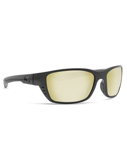 Men's Whitetip Rectangular Sunglasses