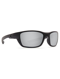 Men's Whitetip Rectangular Sunglasses