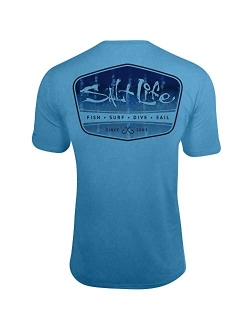 Men's Marlin Fade Short Sleeve Performance Shirt