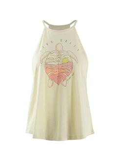 Women's Turtle Leaf Halter Tank