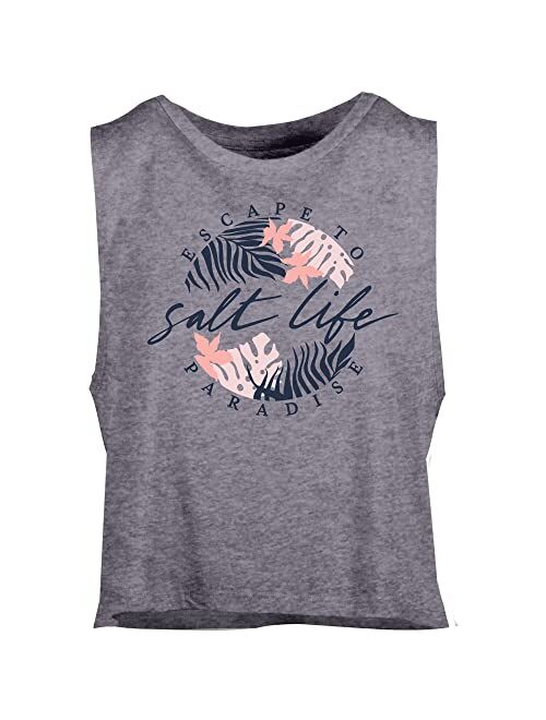 Salt Life womens Oasis Cropped Muscle Tank