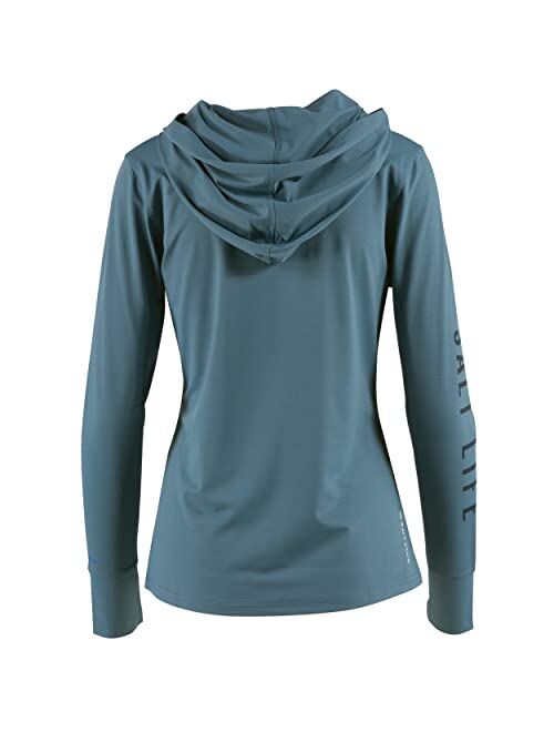 Salt Life Women's Tectonic SLX Long Sleeve Hoodie