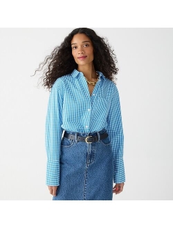 Woman Within Women's Plus Size Classic Long-Sleeve Denim Shirt