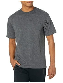 Men's Heavyweight Cotton Short Sleeve Crew Neck T-Shirt