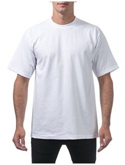 Men's Heavyweight Cotton Short Sleeve Crew Neck T-Shirt